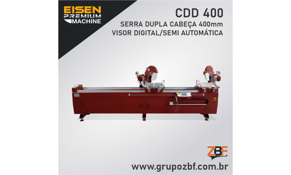 CDD 400 SERRA DUPLA CABEÇA