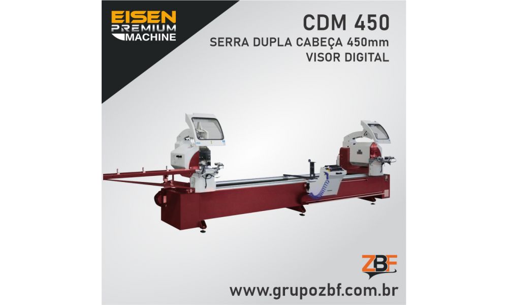 CDM 450 SERRA DUPLA CABEÇA