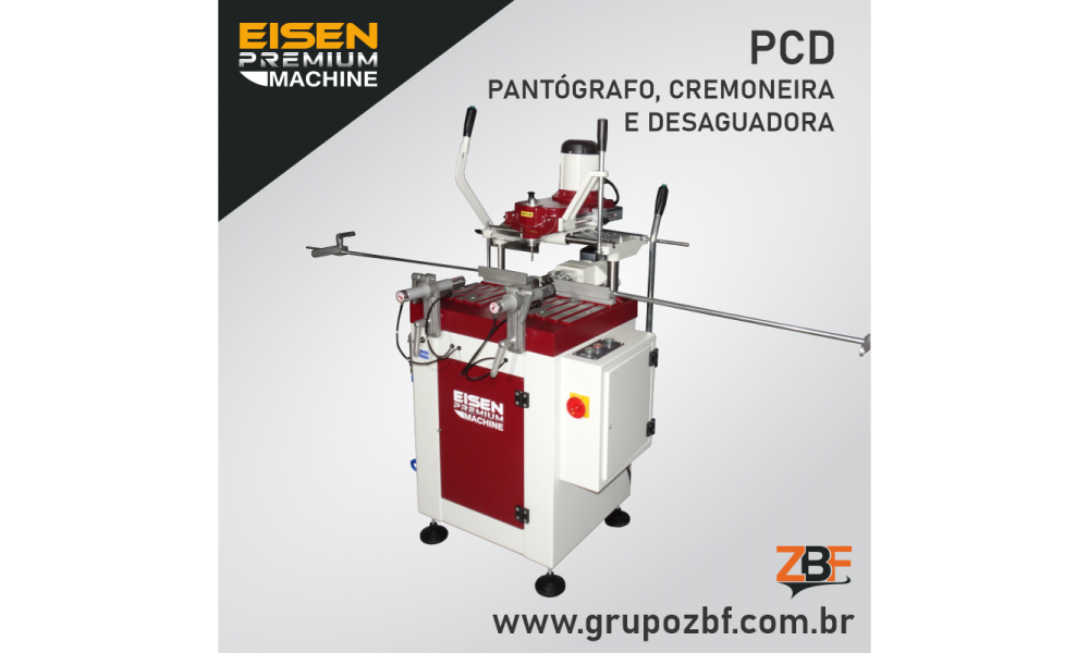 PCD - PANTÓGRAFO, CREMONEIRA E DESAGUADORA