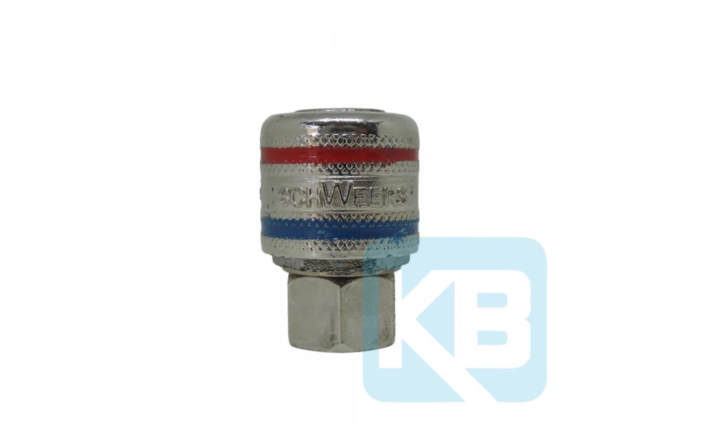 ENGATE RAPIDO FEMEA 1/4" SCHWEERS