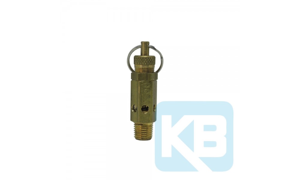 VALVULA DE SEGURANCA 1/4" NPT AJUSTAVEL